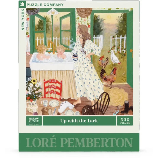 Up with the Lark 500 Piece Jigsaw Puzzle NYPC