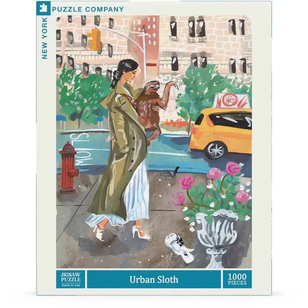 Urban Sloth 500 Piece Jigsaw Puzzle NYPC