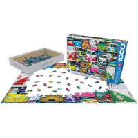VW Funky Jam 1000 Piece Jigsaw Puzzle Eurographics