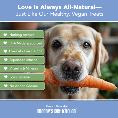 Marcy's Vegan Veggie Dog Biscuits 5oz 🥕