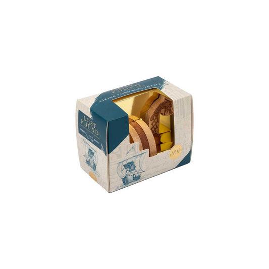 Viking Long Boat Brain Teaser Puzzle Professor Puzzle