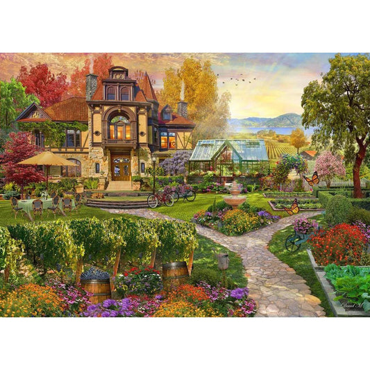 Vineyard Retreat 1500 Piece Jigsaw Puzzle Springbok