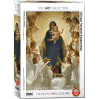Virgin with Angels 1000 Piece Jigsaw Puzzle Eurographics