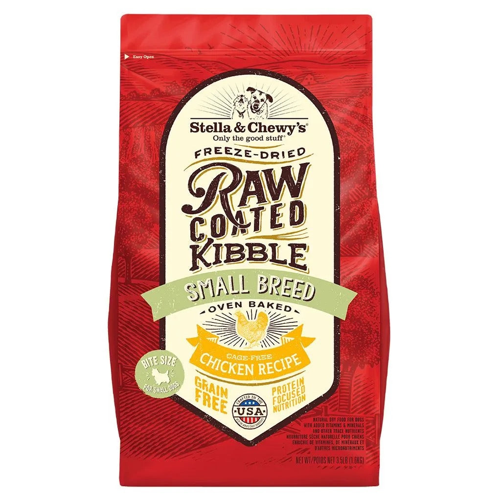 Stella & Chewy’s Raw Coated Small Breed Chicken Dog Food - Dry Dog Food - The Family Pet