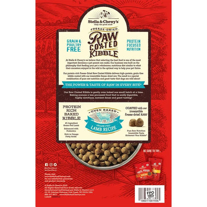 Dog Food Dry Raw Coated Lamb 3.5lb Stella Chewy's 🐑