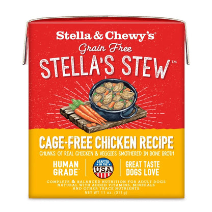 Purrfect Pet Kingdom Gourmet Stella & Chewy's Stew Cage Free Chicken Dog Food (11oz) For Kittens - Premium Quality Pet Product