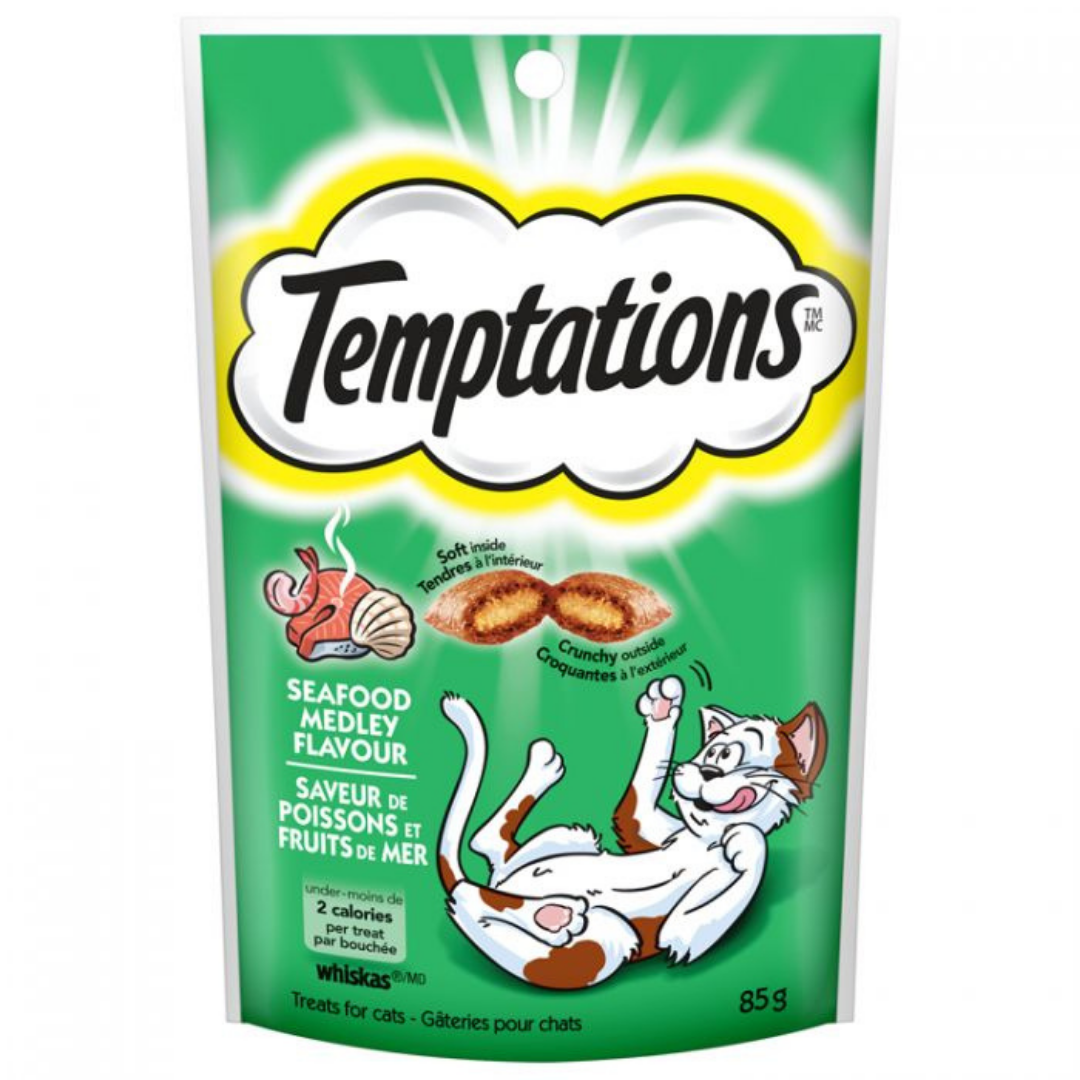 Whiskas Temptations Seafood (3 oz) - Whiskas Cat Food - Farmacias Savia - Default Title - 58496701222