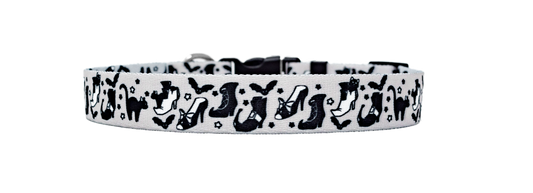 Witchs Shoes Vintage Dog Collar
