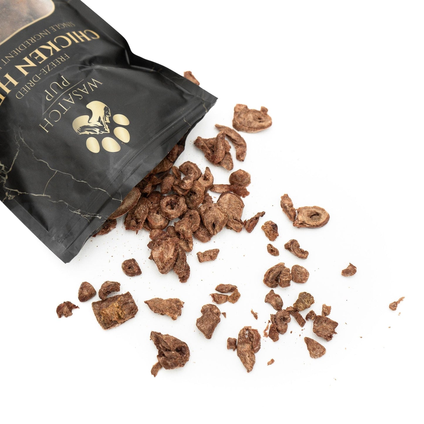 Freeze - Dried Chicken Heart | Single Ingredient Dog Treats - Wasatch Pup