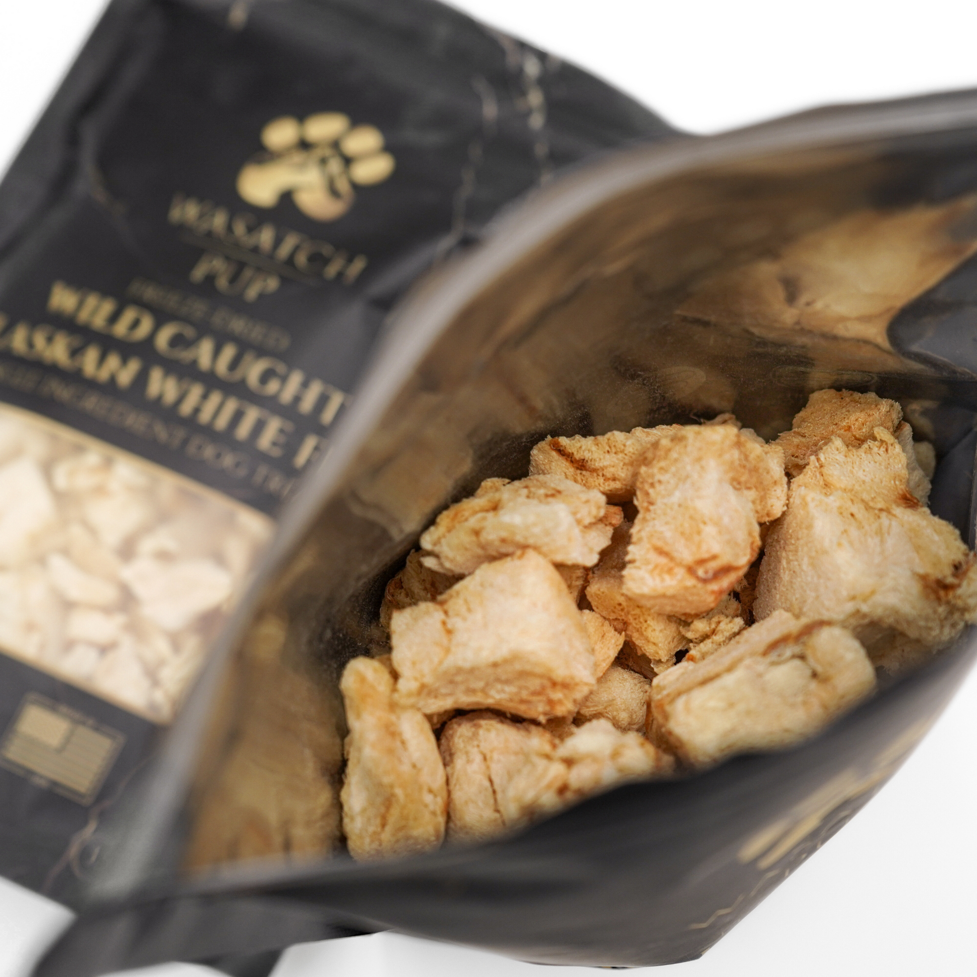 Freeze - Dried Alaskan Whitefish | Single Ingredient Dog Treats - Wasatch Pup