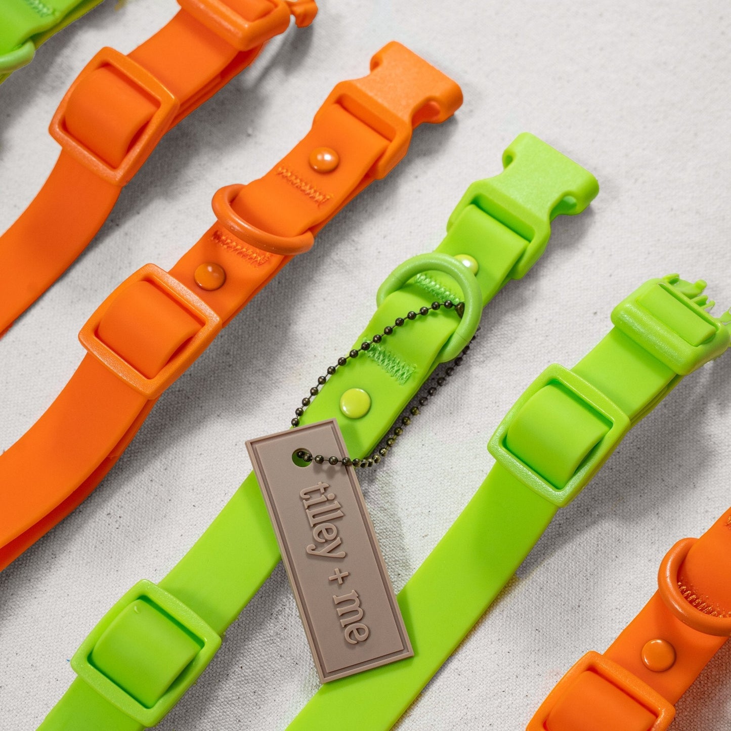 PVC Dog Collar - All Weather Waterproof Durable & Odor-Resistant - Purrfect Pet Kingdom