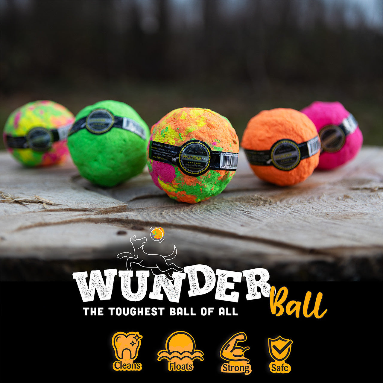WUNDERBALL - Best Fetch Toy - Purrfect Pet Kingdom