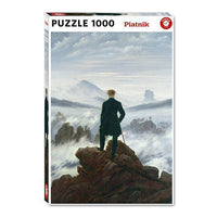 Wanderer Above the Sea of Fog 1000 Piece Jigsaw Puzzle Piatnik