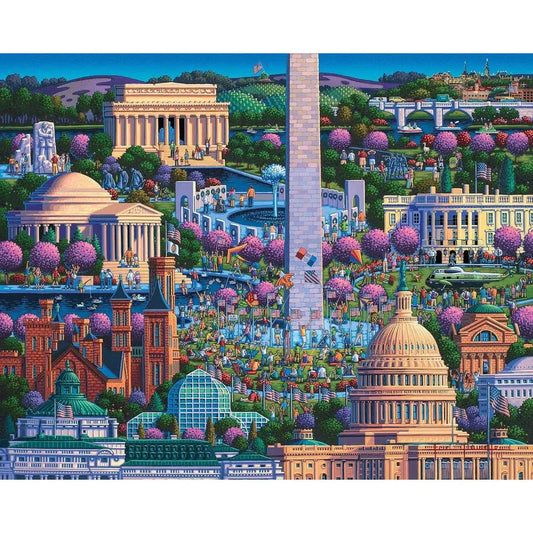 Washington, D.C. Mall 210 Piece Jigsaw Puzzle Dowdle