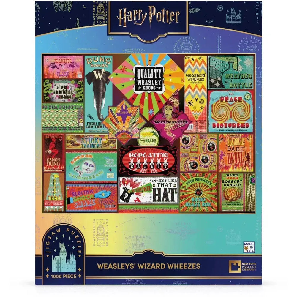 Weasleys' Wizard Wheezes Harry Potter 1000 Piece Jigsaw Puzzle NYPC