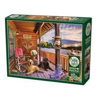 Welcome to the Lake House 1000 Piece Jigsaw Puzzle Cobble Hill