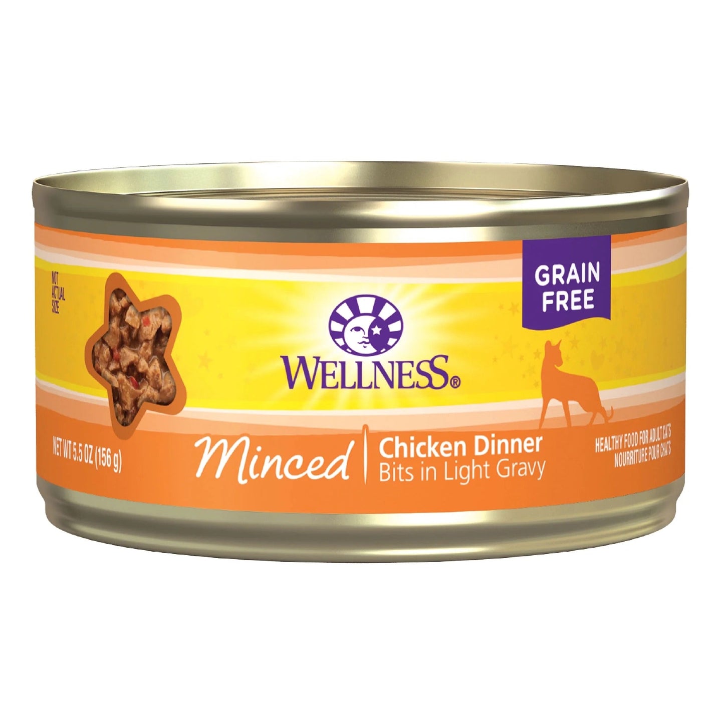 Wellness Complete Health Adult Chicken Dinner Pate Wet Cat Food (3oz) - Wellness Wet Cat Food - The Family Pet