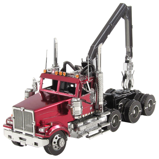 Western Star 4900SF Log Truck 3D Steel Model Kit Metal Earth
