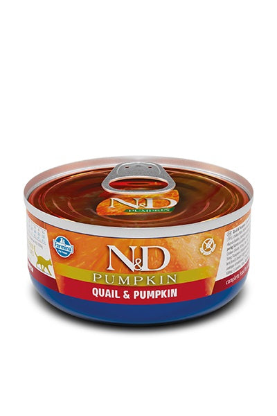 Farmina Natural & Delicious Quail & Pumpkin Wet Cat Food, 2.5 oz