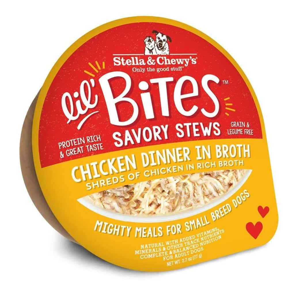 Stella & Chewy?s Lil Bites Stew Chicken Dog Food (2.7oz)