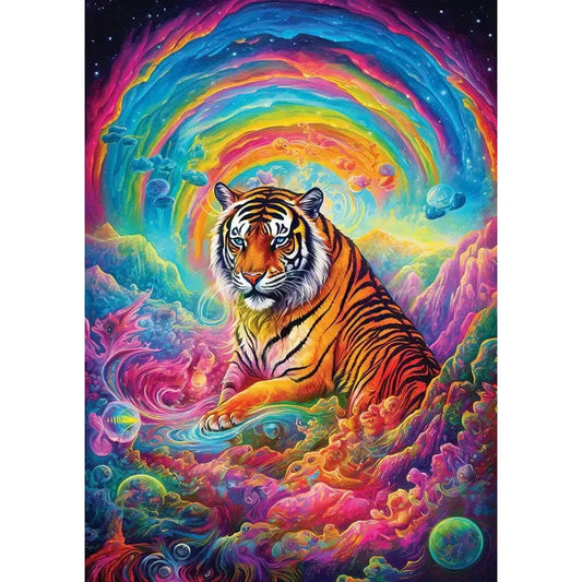 Where Tigers Reign 1000 Piece Jigsaw Puzzle Enjoy