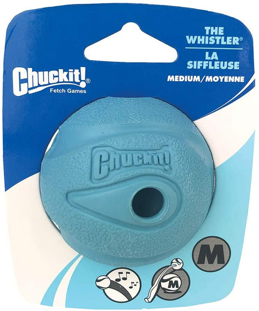 Chuckit Whistler Dog Ball Durable Fetch Toy for Active Dogs
