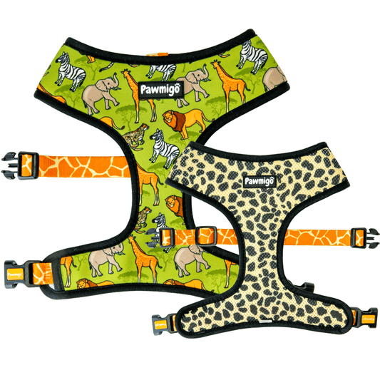 Wild Thing Reversible Harness - Reversible Harness - Pawmigo - XS - SU19 - WTG - RH - XS