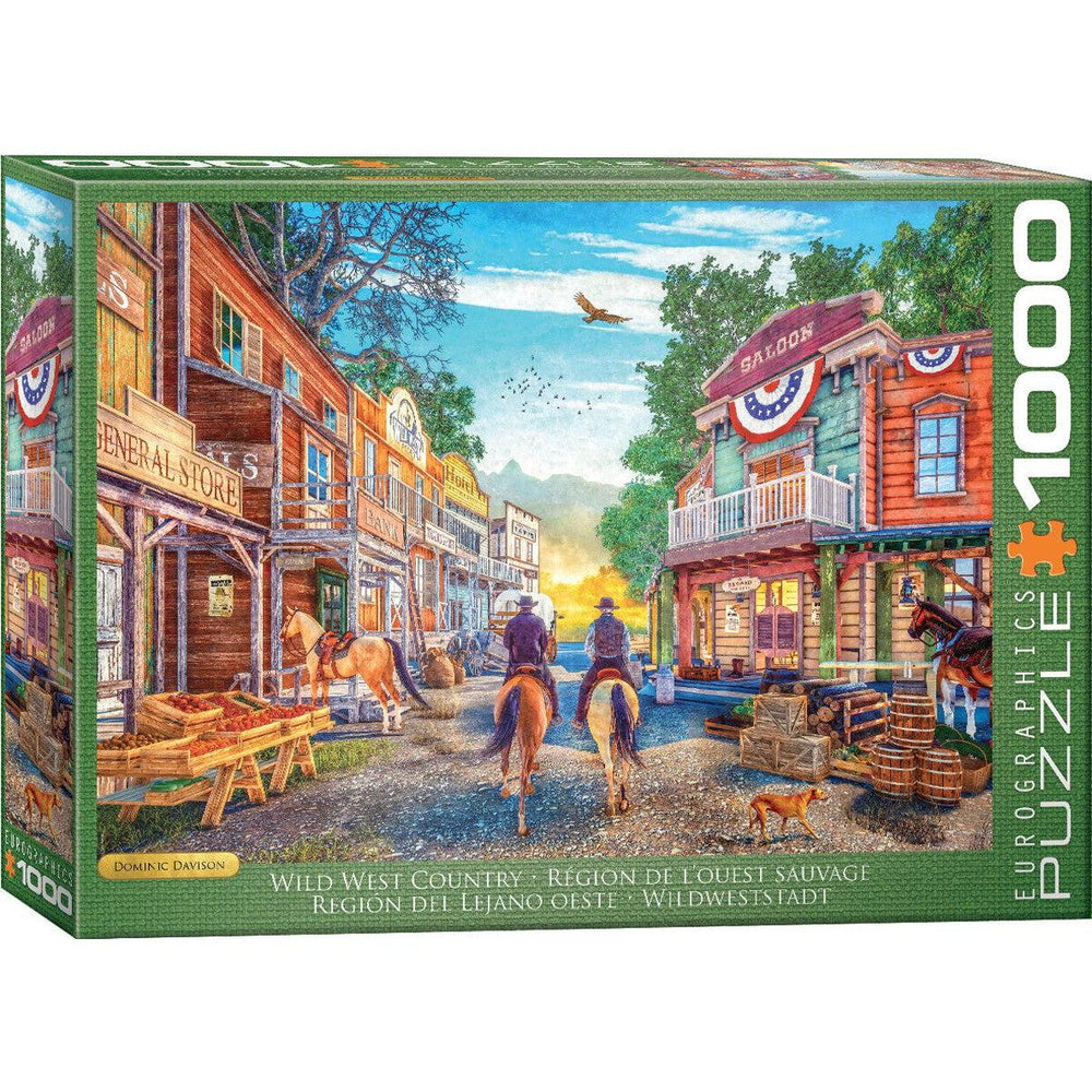 Wild West Country 1000 Piece Jigsaw Puzzle Eurographics
