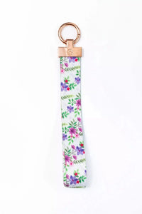 Wildflower Meadow Wristlet Keychain