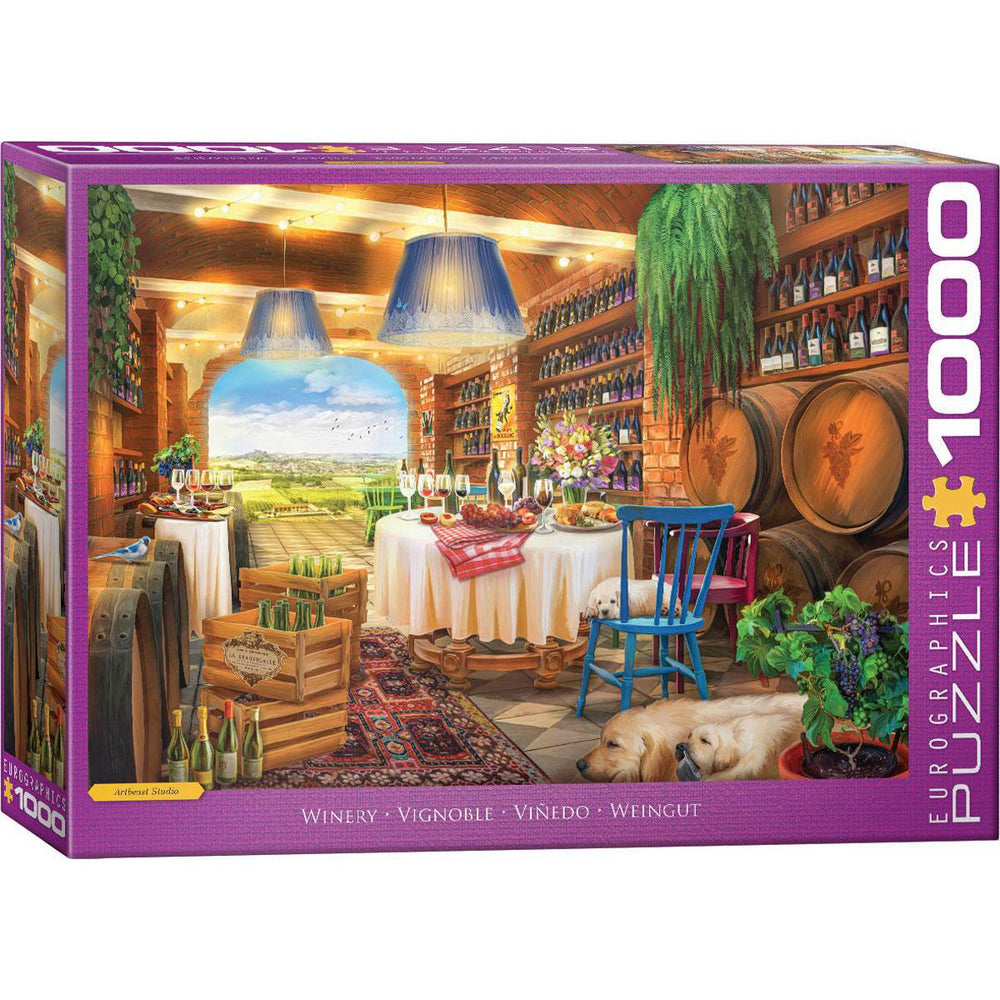Winery 1000 Piece Jigsaw Puzzle Eurographics