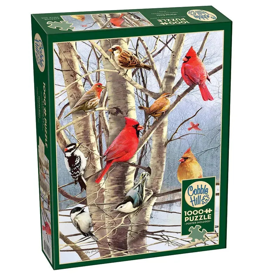 Winter Birds 1000 Piece Jigsaw Puzzle Cobble Hill