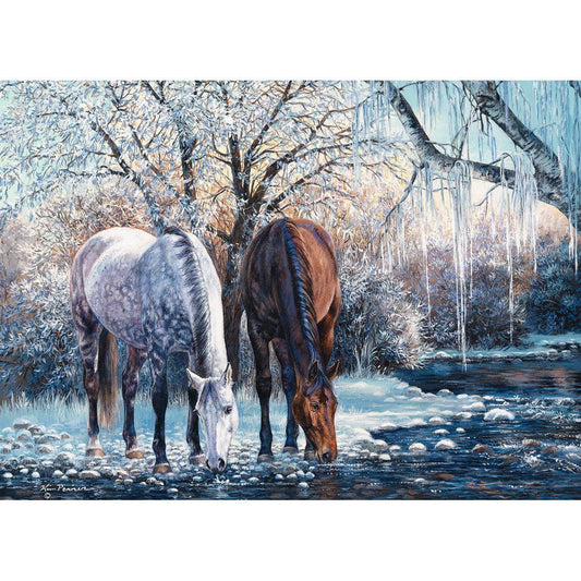 Winter's Beauty 500 Piece Jigsaw Puzzle Cobble Hill