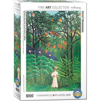Woman Walking in an Exotic Forest 1000 Piece Jigsaw Puzzle Eurographics