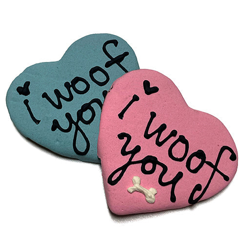 Dog Treats: Woof Heart Dog Treats for Royal Dog Rewards - premium dog treat from Purrfect Pet Kingdom