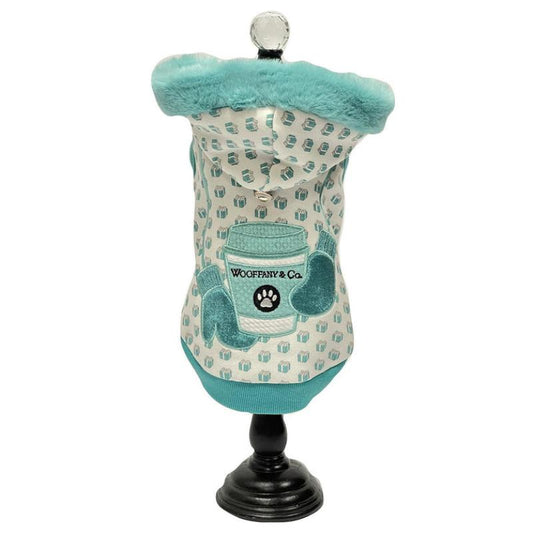 Woofany & Co. Cup of Love Pet Hoodie