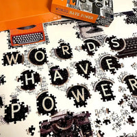 Words Have Power 1000 Piece Jigsaw Puzzle Gibbs Smith