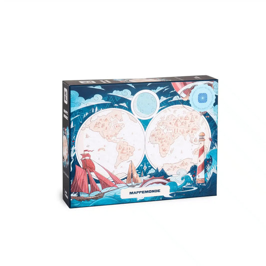 World Map 1000 Piece Premium Jigsaw Puzzle Heol