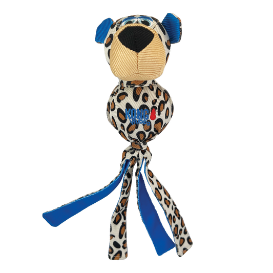 Kong Wubba Zoo Cheetah Large Dog Toy 🐕