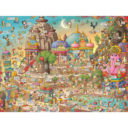 Yogaland 1500 Piece Jigsaw Puzzle Heye