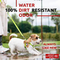 Green Waterproof Dog Harness Adjustable for Small Dogs S