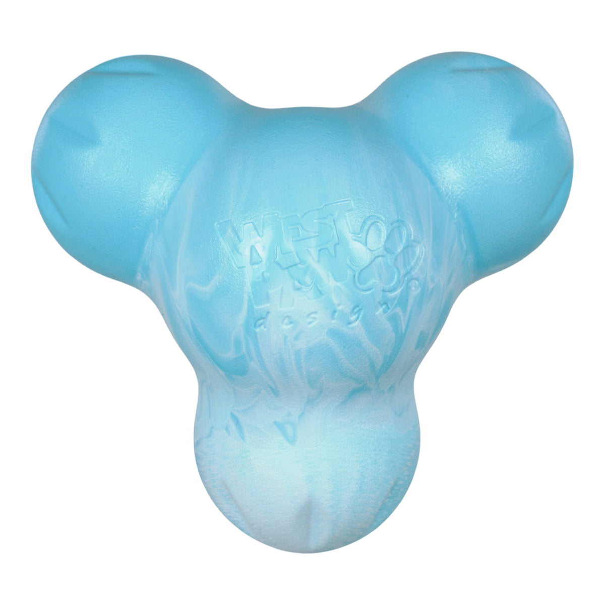 Tux Aqua Swirl Interactive Dog Toy Durable Play Premium - close up view