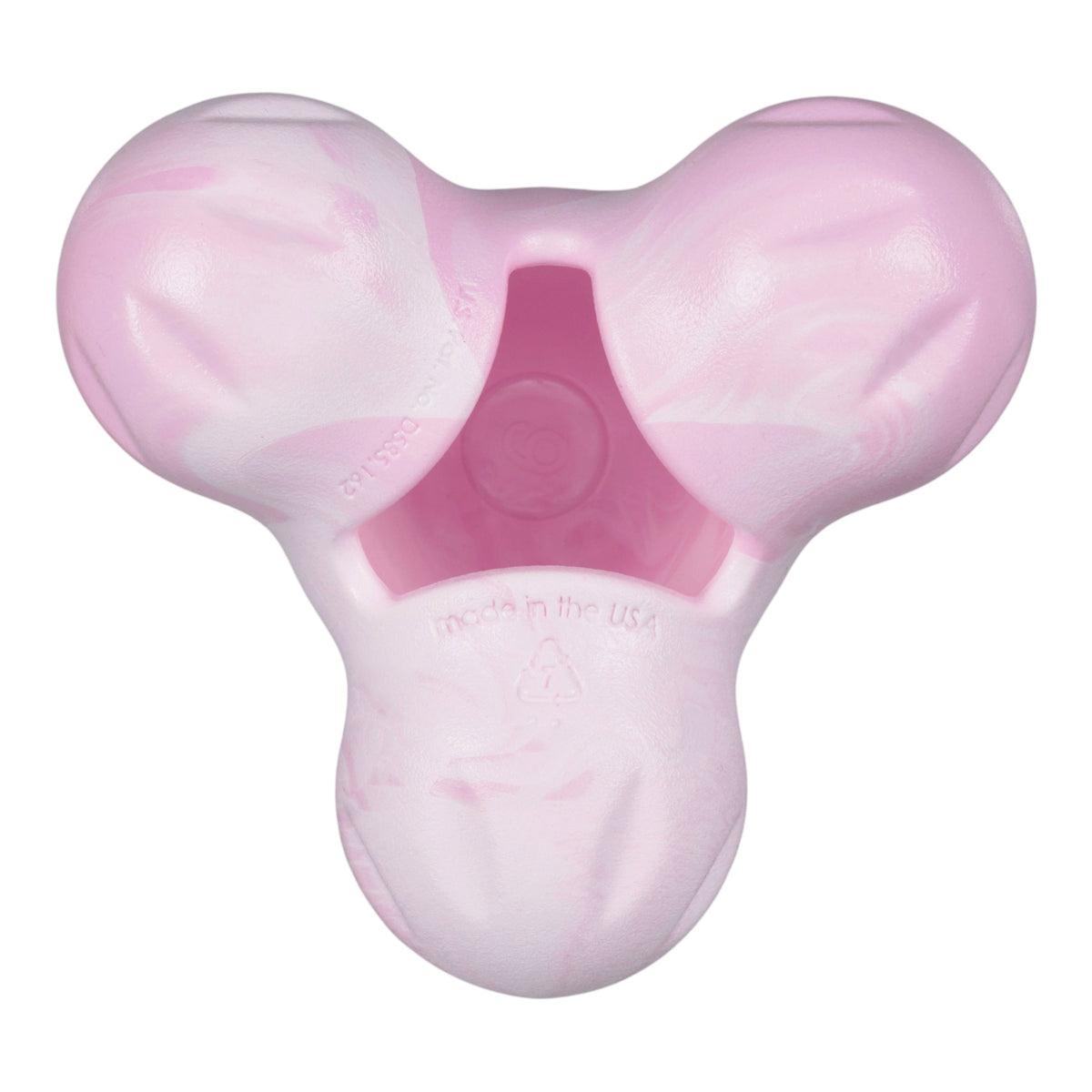 Tux Bubblegum Swirl Interactive Dog Toy Durable Play Premium - detail view