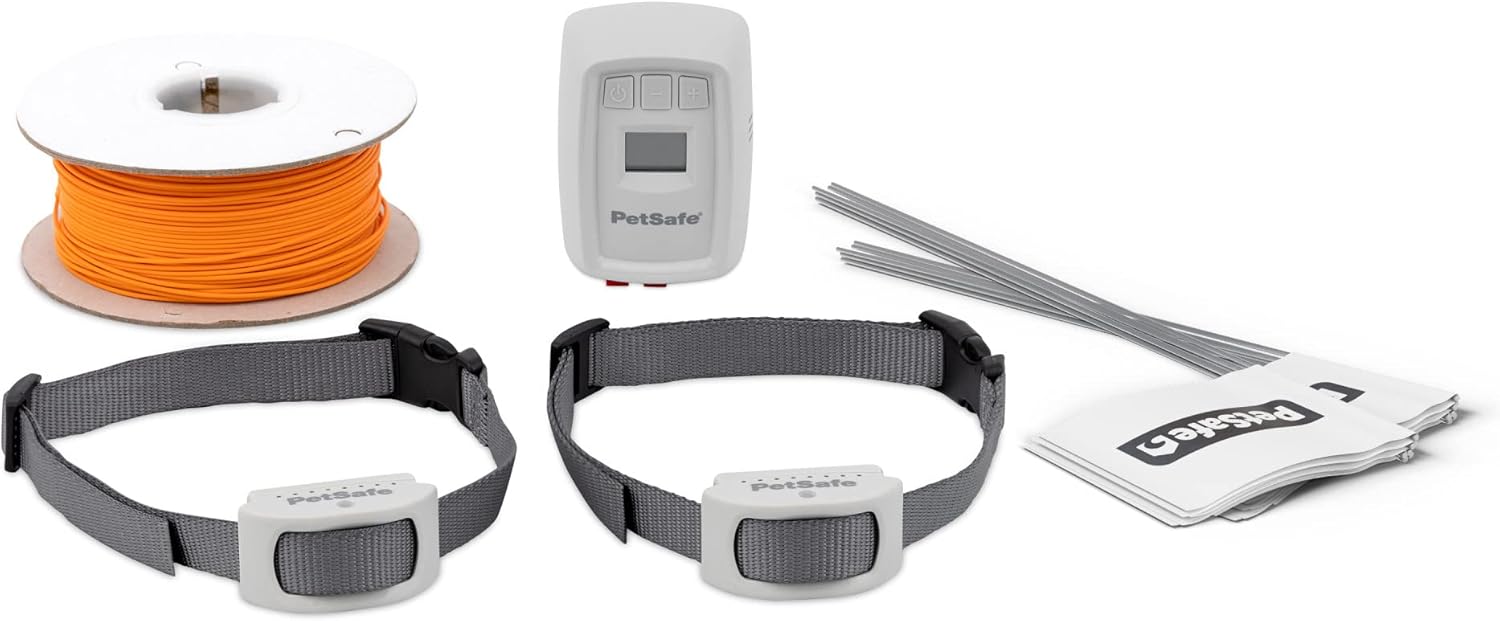 PetSafe Classic In-Ground Fence for Dogs and Cats - Includes TWO Waterproof Collars - Purrfect Pet Kingdom