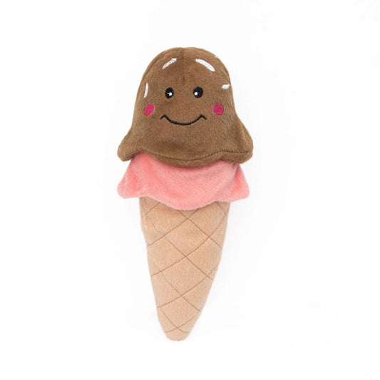 Nomnomz Ice Cream Plush Dog Toy