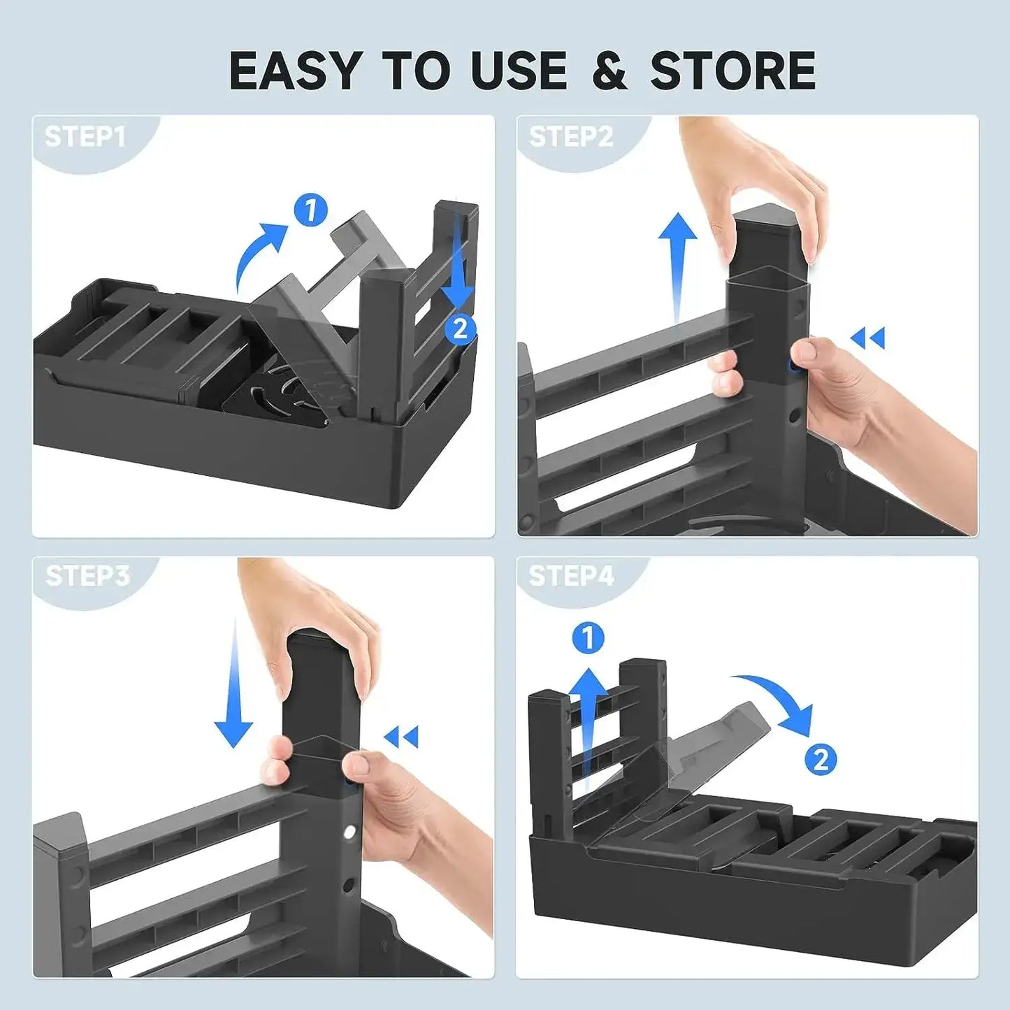 Adjustable Food & Water Bowl