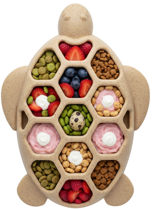 Turtle Nylon Chew Toy - Ultra-Durable Enrichment Toy for Power