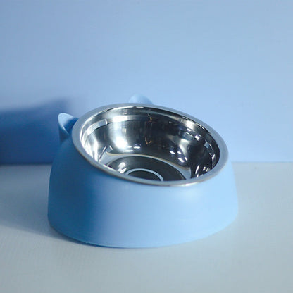 Stainless Steel Double Dog Bowl Set – Mess-Free Mealtime Feed