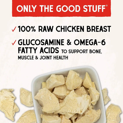 K9 Outdoors Raw Freeze-Dried Chicken Treats 2.75oz Bag - Pre