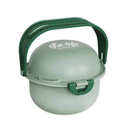 Pet Portable Folding Outdoor Dog Feeding Drinking Bowl