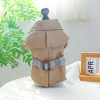 Summer Khaki Dog Coat